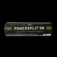 POWERSPLIT 38 mit Reißzünder 20s, Gelb