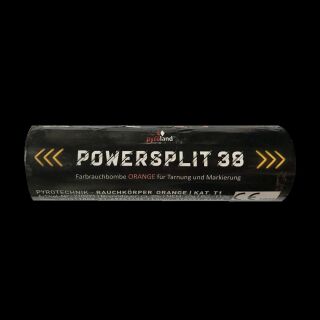 POWERSPLIT 38 mit Reißzünder 20s, Orange