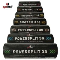 POWERSPLIT 38 mit Reißzünder 20s, Weiß