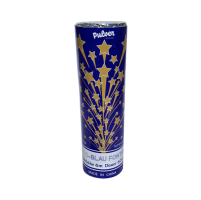 Pulver Goldfontäne mit blauer Leuchtbasis