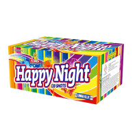 Happy Night 120-Schuss-Feuerwerkverbund