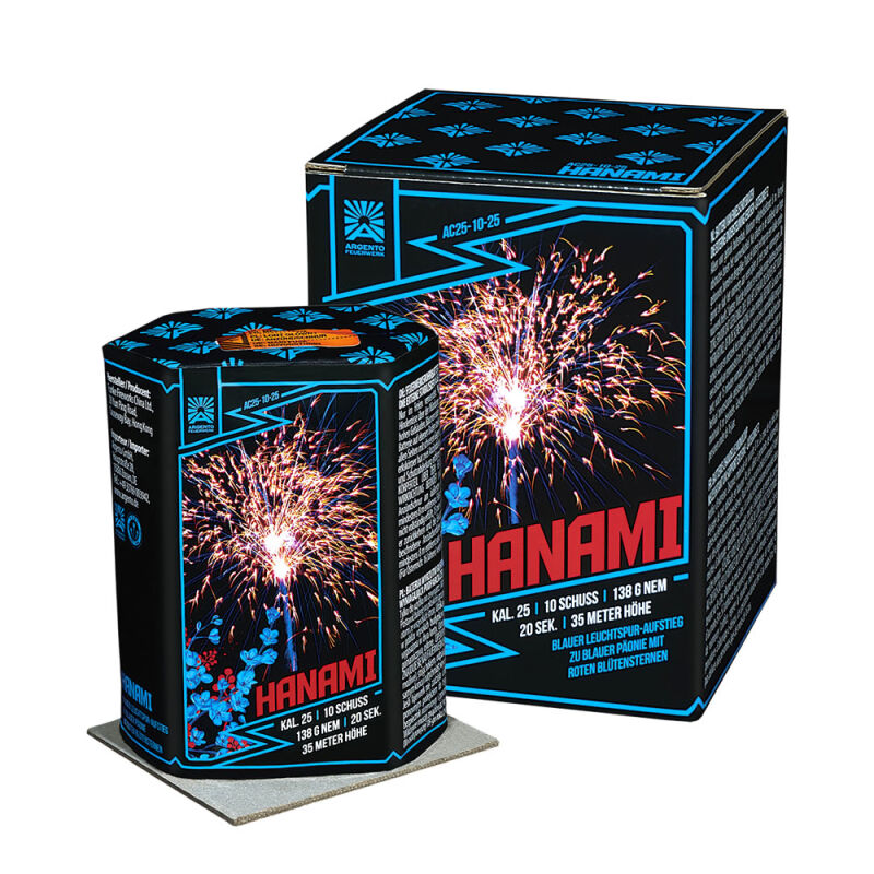 Jetzt Hanami 10-Schuss-Feuerwerk-Batterie ab 13.59€ bestellen