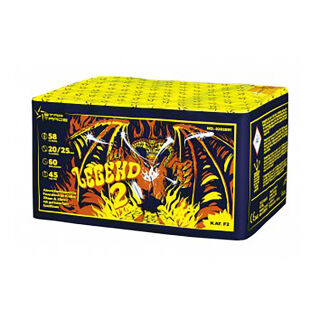 Legend 2 58-Schuss-Feuerwerk-Batterie
