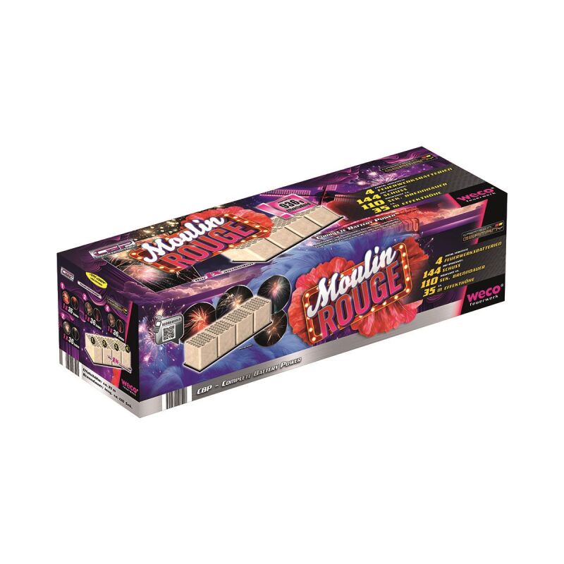 Jetzt Moulin Rouge 144-Schuss-Feuerwerkverbund ab 102.95€ bestellen