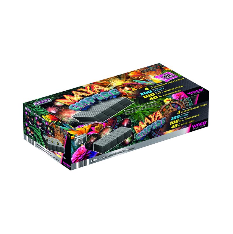 Jetzt Maya Empire 200-Schuss-Feuerwerkverbund ab 135.99€ bestellen