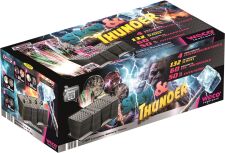 Sky and Thunder 132-Schuss-Feuerwerkverbund