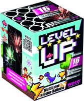 Level Up 16-Schuss-Feuerwerk-Batterie