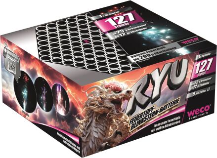 Ryu 127-Schuss-Feuerwerk-Batterie