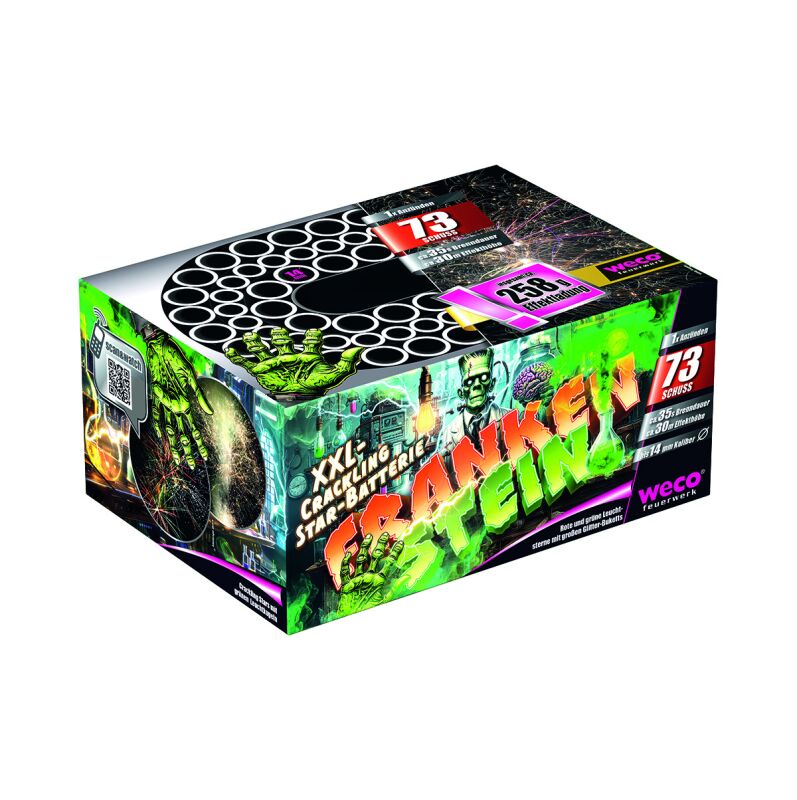 Jetzt Frankenstein 73-Schuss-Feuerwerk-Batterie ab 26.34€ bestellen