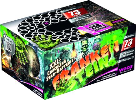 Frankenstein 73-Schuss-Feuerwerk-Batterie