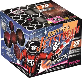 Johnny Jetstream 20-Schuss-Feuerwerk-Batterie