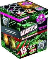 Aligator 15-Schuss-Feuerwerk-Batterie
