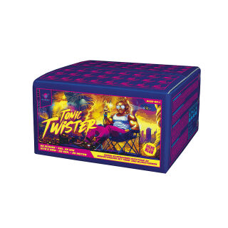 Tonic Twister 90-Schuss-Feuerwerkverbund