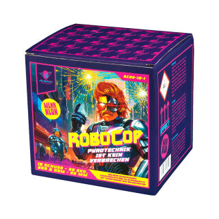 Robocop 19-Schuss-Feuerwerk-Batterie
