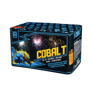 Cobalt 40-Schuss-Feuerwerk-Batterie