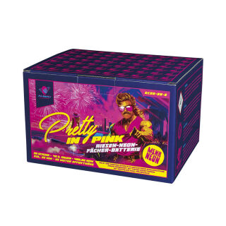 Pretty in Pink 36-Schuss-Feuerwerk-Batterie
