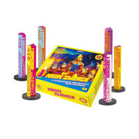 Neon Zwerge 6 Stück