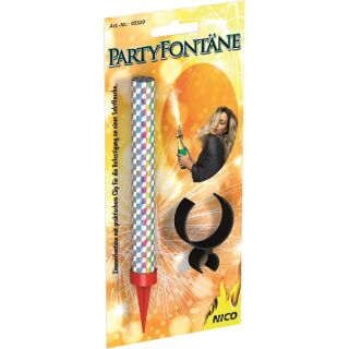 Partyfontäne mit Sektflaschenhalter