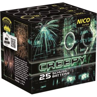 Creepy 25-Schuss-Feuerwerk-Batterie