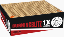 Burning Blitz 224-Schuss-Feuerwerksverbund