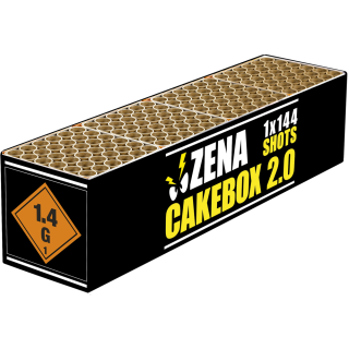 Zena Cakebox 2.0 144-Schuss-Feuerwerksverbund