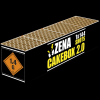 Zena Cakebox 2.0 144-Schuss-Feuerwerksverbund