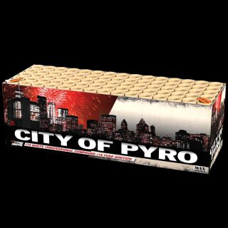 City of Pyro 75-Schuss-Feuerwerksverbund