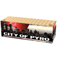 City of Pyro 75-Schuss-Feuerwerksverbund