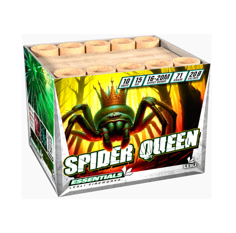 Jetzt Spider Queen 10-Schuss-Feuerwerk-Batterie ab 7.03€ bestellen