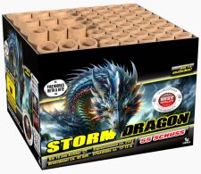 Storm Dragon 55-Schuss-Feuerwerk-Batterie