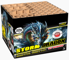 Storm Dragon 55-Schuss-Feuerwerk-Batterie