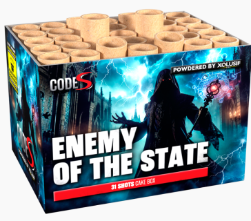 Enemy of the State 31-Schuss-Feuerwerk-Batterie