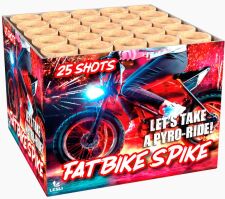 Fatbike Spike 25-Schuss-Feuerwerk-Batterie