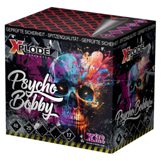 Psycho Bobby 48-Schuss-Feuerwerk-Batterie