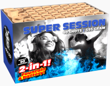 Super Session 40-Schuss Feuerwerk-Batterie