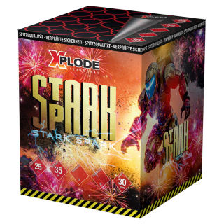 Star Spark 25-Schuss-Feuerwerk-Batterie