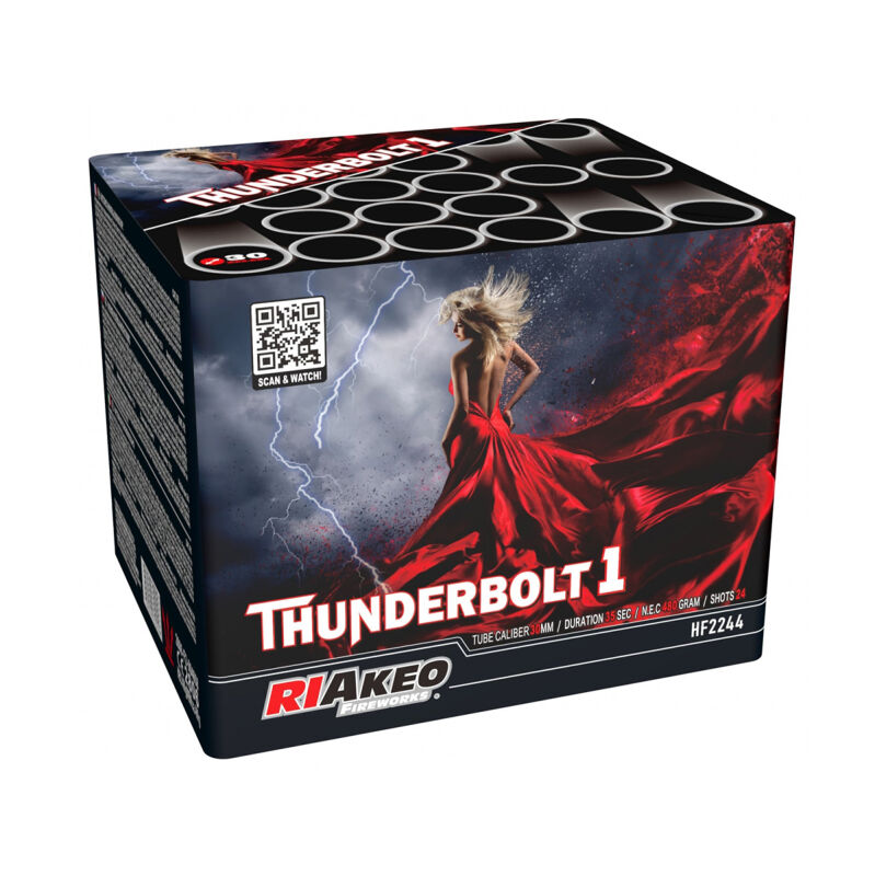 Jetzt Thunderbolt 1 24-Schuss-Feuerwerk-Batterie ab 32.55€ bestellen