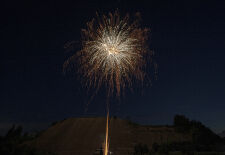 Eisgold 20-Schuss-Feuerwerk-Batterie