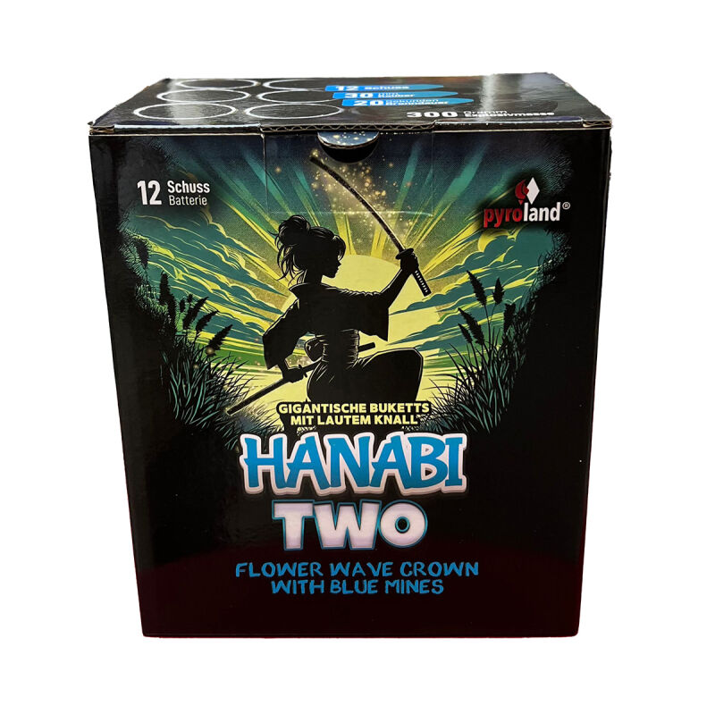 Jetzt Hanabi Two 12-Schuss-Feuerwerkbatterie ab 20.23€ bestellen
