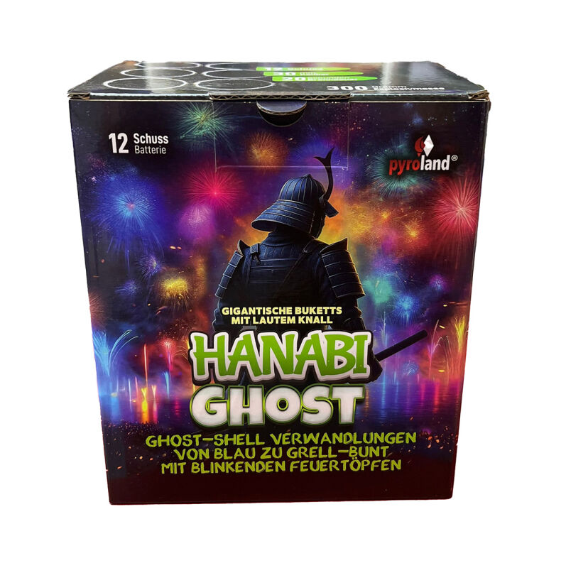 Jetzt Hanabi Ghost 12-Schuss-Feuerwerkbatterie ab 20.23€ bestellen