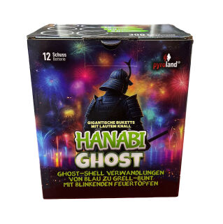 Hanabi Ghost 12-Schuss-Feuerwerkbatterie