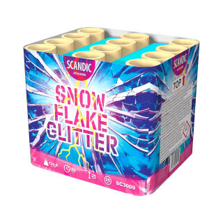 Snowflake Glitter 12-Schuss-Feuerwerk-Batterie