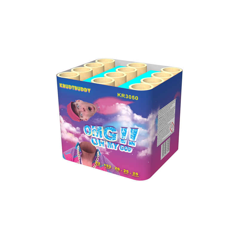 Jetzt OMG! Oh My God 12-Schuss-Feuerwerk-Batterie ab 12.74€ bestellen