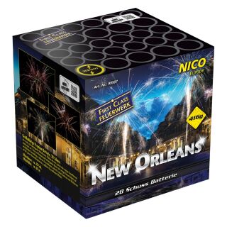 New Orleans 28-Schuss-Feuerwerk-Batterie