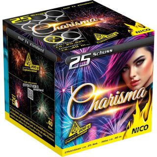 Charisma 25-Schuss-Feuerwerk-Batterie