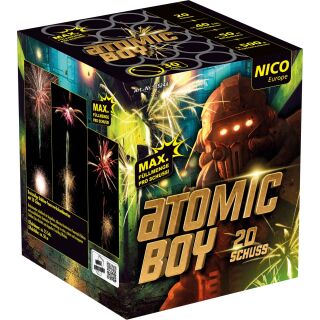 Atomic Boy 20-Schuss-Feuerwerk-Batterie
