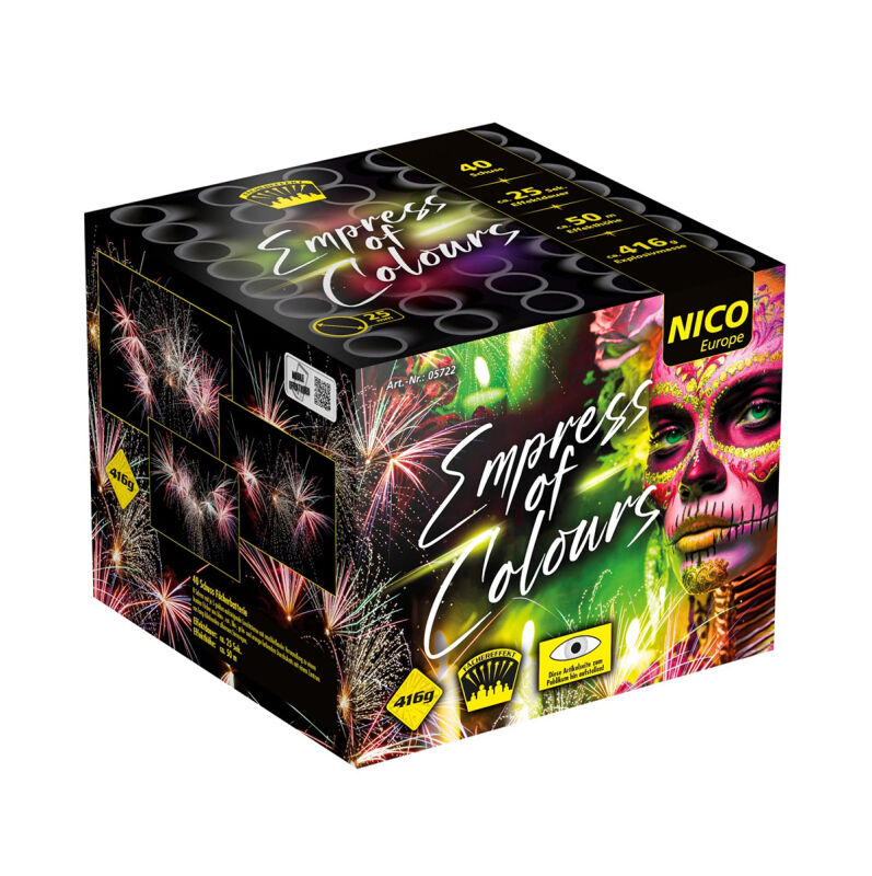Jetzt Empress of Colours 40-Schuss-Feuerwerk-Batterie ab 61.19€ bestellen