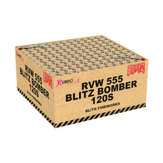 Blitz Bomber 120-Schuss-Feuerwerkverbund