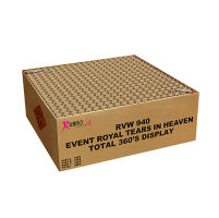 Event Royal Tears in Heaven 360-Schuss-Feuerwerkverbund...