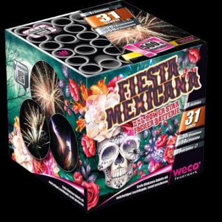 Fiesta Mexicana 31-Schuss-Feuerwerk-Batterie